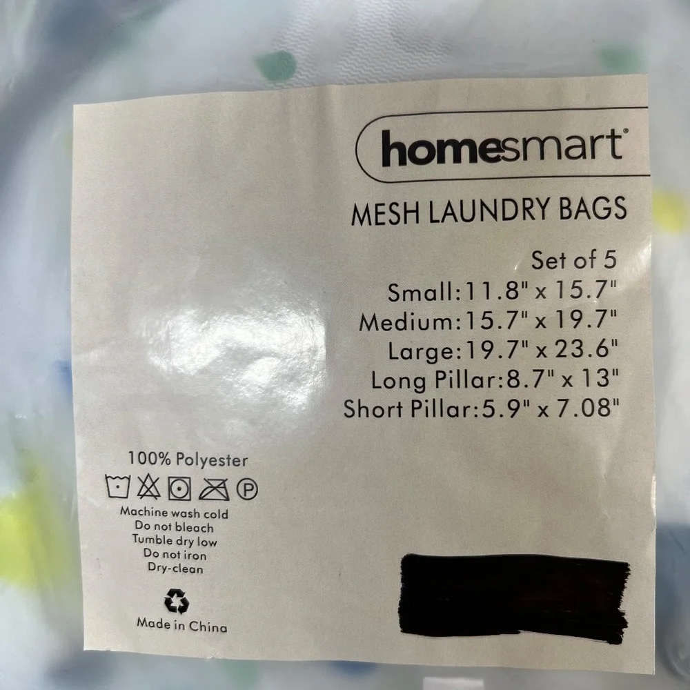 Raindrop Mesh Laundry Bag